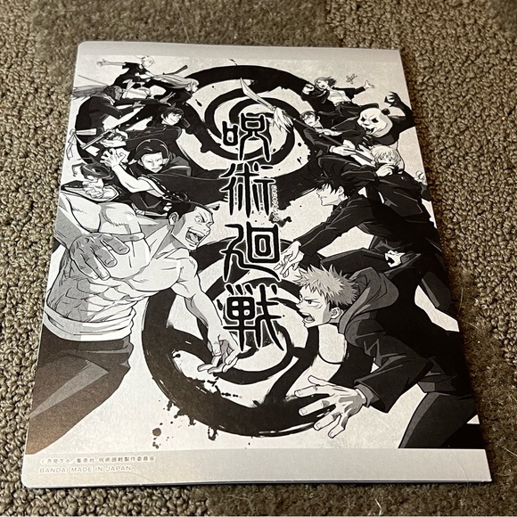 Jujutsu Kaisen Clear Visual Plastic Poster Utahime Iori Anime Japan Exclusive - Picture 2 of 8